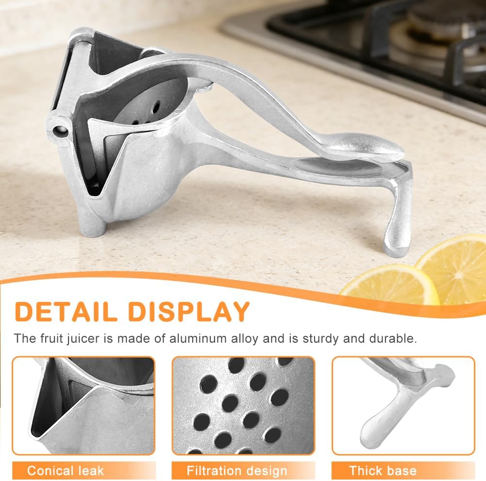 Aluminum Alloy Fresh Fruit Juice Extractor,Hand Juicer Squeezer