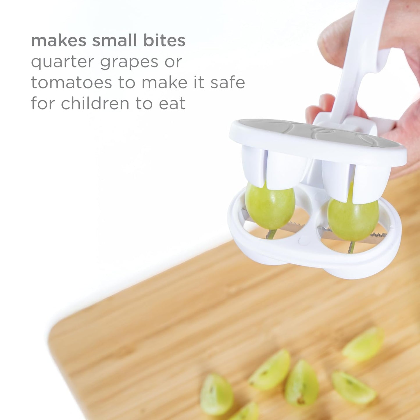 Dual Grape Cutter for Toddlers & Kids