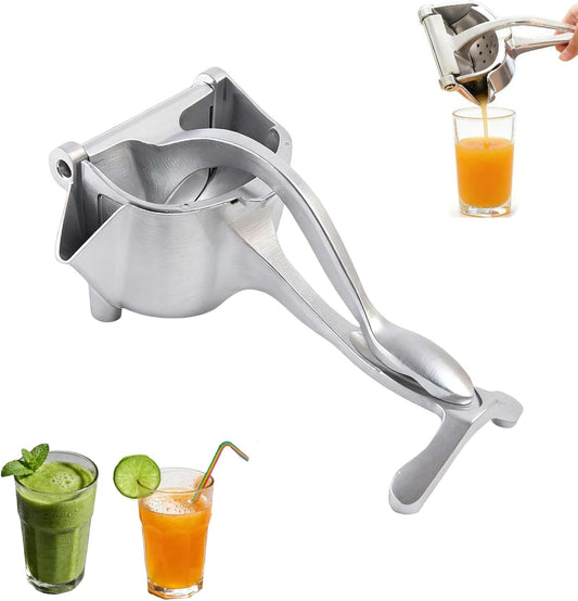 2026 New Model Manual Juicer Press, Aluminum Alloy Lemon Squeezer & Citrus Pomegranate Grapefruit Extractor, 0.6L Capacity, Ergonomic Non-Slip Grip for Easy Cleaning, Kitchen Juice Tool.