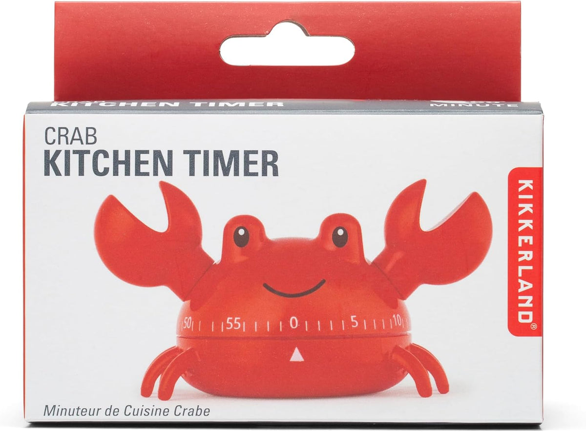 Kikkerland Sloth Timer – Fun Gadget for Home & Kitchen – 60 Minute Windup Timekeeper for Cooking