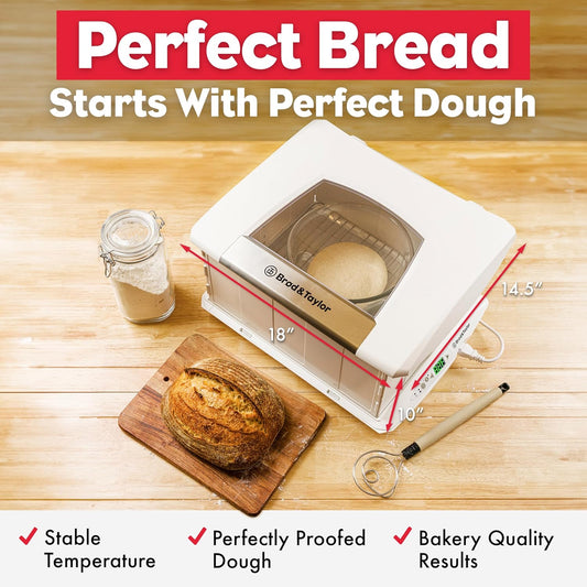 Folding Proofer + Dough Whisk (Bundle)