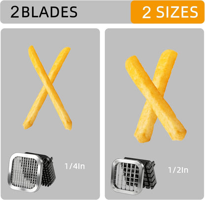 French Fry Cutter, Heavy Duty Potato Slicer Cutter