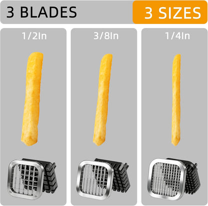 French Fry Cutter, Heavy Duty Potato Slicer Cutter