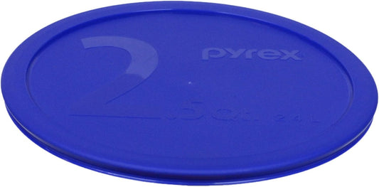 325-PC (2.5Qt) Blue Mixing Bowl Replacement Lid - Made in USA | BPA-Free Plastic | Top-Rack Dishwasher Safe | Refrigerator Freezer Safe | Snug Fit | Easy Clean | Meal Prep | Replacement Lid