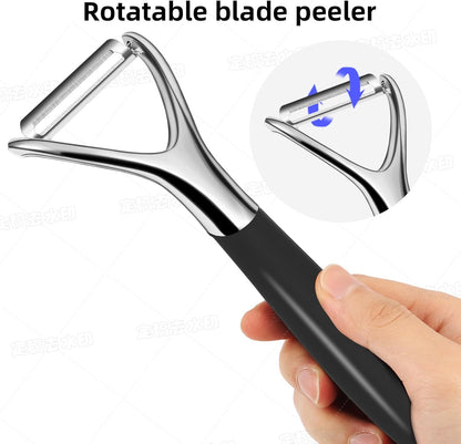 Sharp Blade Apple Peeler with Ergonomic Plastic Grip, Easy to Peel Various Fresh Fruits at Home