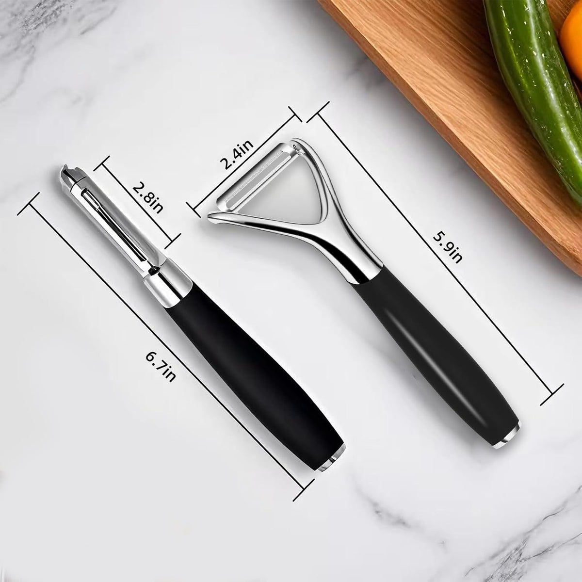 Sharp Blade Apple Peeler with Ergonomic Plastic Grip, Easy to Peel Various Fresh Fruits at Home