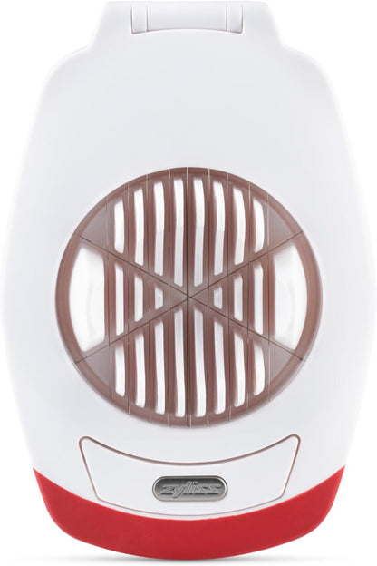 Egg Slicer - Non Slip, Egg Cutter and Wedger with Built in Shell Piercer