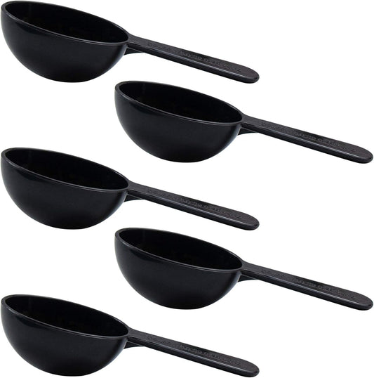 5 Pack Tablespoon Coffee Scoop Plastic Measuring for Milk Powder Fruit Seed Spices