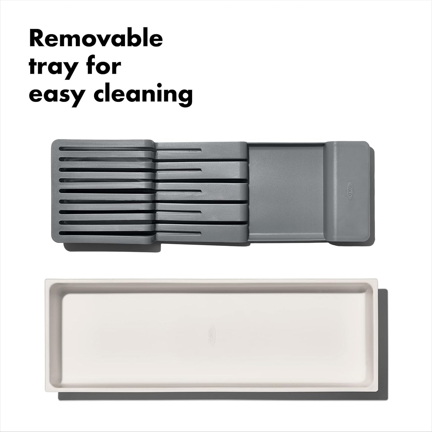 Good Grips Kitchen Drawer, Expandable Utensil Organizer, White
