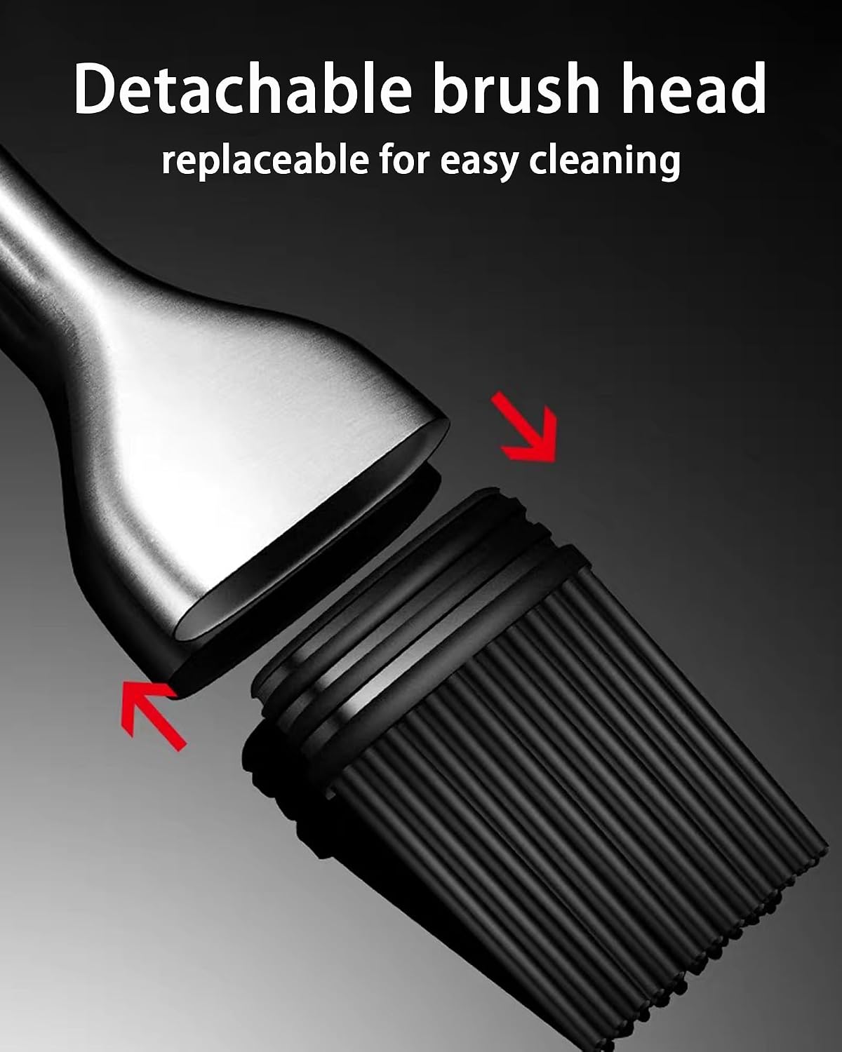 Stainless Steel Basting Pastry Basting Brush 7.87in Cooking Brush