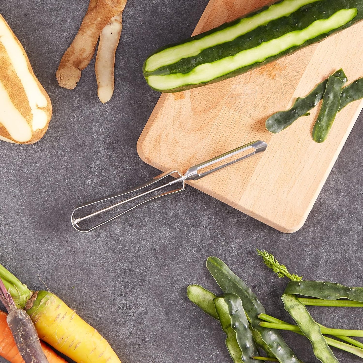 Vegetable Peelers and Slicing Kitchen Collection, Vegetable Peeler, Stainless Steel