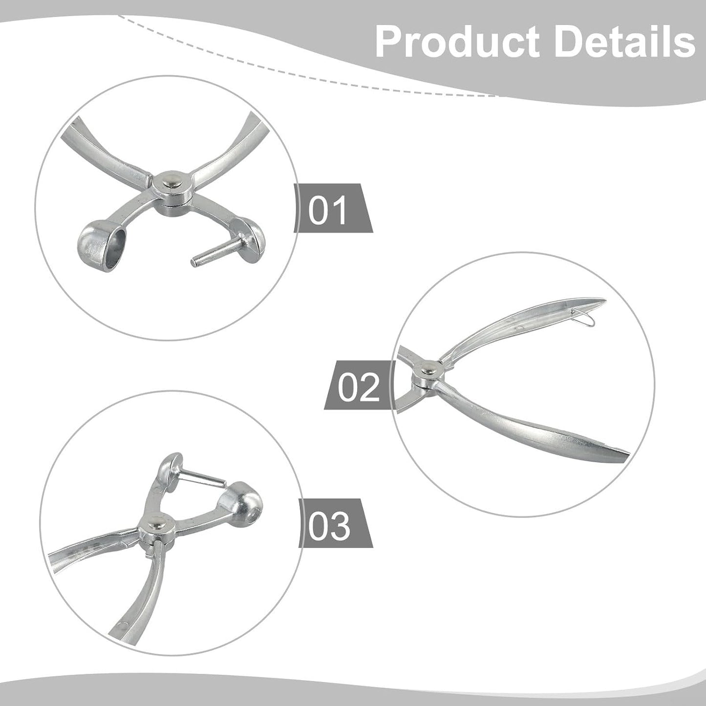for CHERRY and Olive Pitter, Aluminum Alloy Fruit Corer Tool with Easy Squeeze Handle for Quick Stone Removal of Cherries, Olives, Red Dates, Safe Blade-Free Design, Easy to Clean