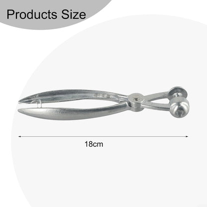 for CHERRY and Olive Pitter, Aluminum Alloy Fruit Corer Tool with Easy Squeeze Handle for Quick Stone Removal of Cherries, Olives, Red Dates, Safe Blade-Free Design, Easy to Clean