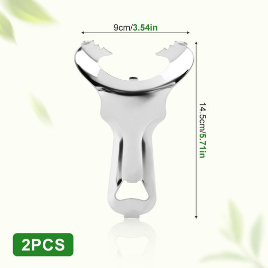 2 PCS Mason Jar Opener No Lid Dents or Damage,Multi-Purpose for Bottle Opener and Various Lids Canning Jar Opener,Easy Twis-t Manual Handheld Top Remover Bottle Opener Made For Lifetime