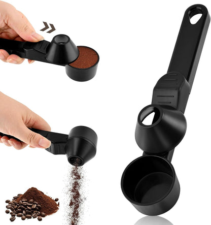 Coffee Scoop with Funnel for Ground Coffee & Protein Powder, 2 Tbsp