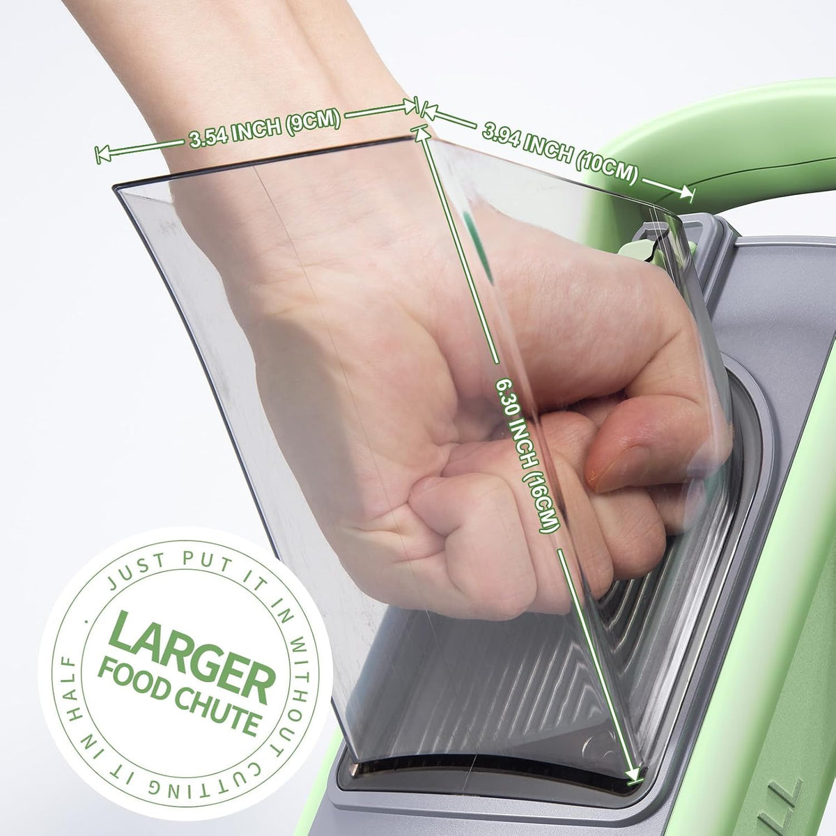 Safe Mandoline Slicer for Kitchen, 5 in 1 Multi Food Chopper, Potato Slicer | Adjustable Thickness 0.1-8 mm, Vegetable Chopper Cutter, Food Chopper French Fry Cutte, Paring Knife/Cleaning Brush, Mandolin