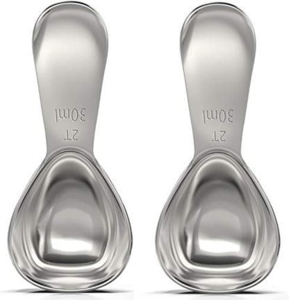 Stainless Steel Coffee Scoop - 2 Tablespoon (30ml)