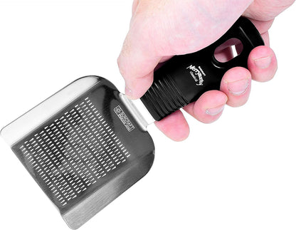 Japanese Grater with Handle for Wasabi Radish Garlic Ginger Stainless Steel