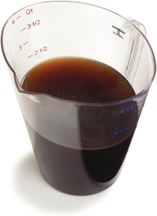 4314107 Commercial Plastic Measuring Cup, 1 Cup, Clear