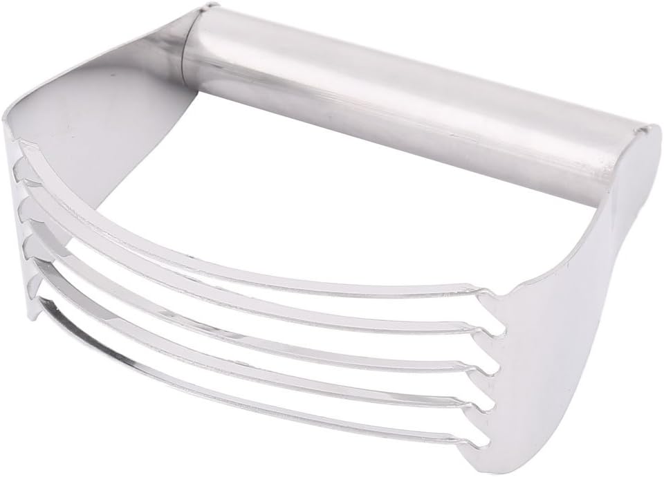 Stainless Steel Kitchen Accessory Baking Tool Flour Pastry Blender Silver Tone