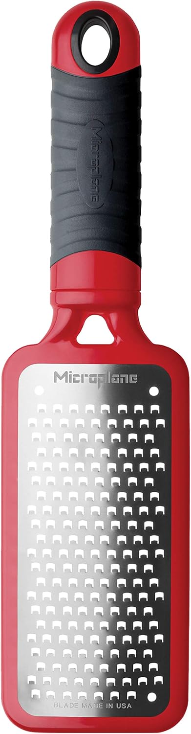 Home Series Fine Cheese Grater - Surgical Stainless Steel for Fine Grating (Black)