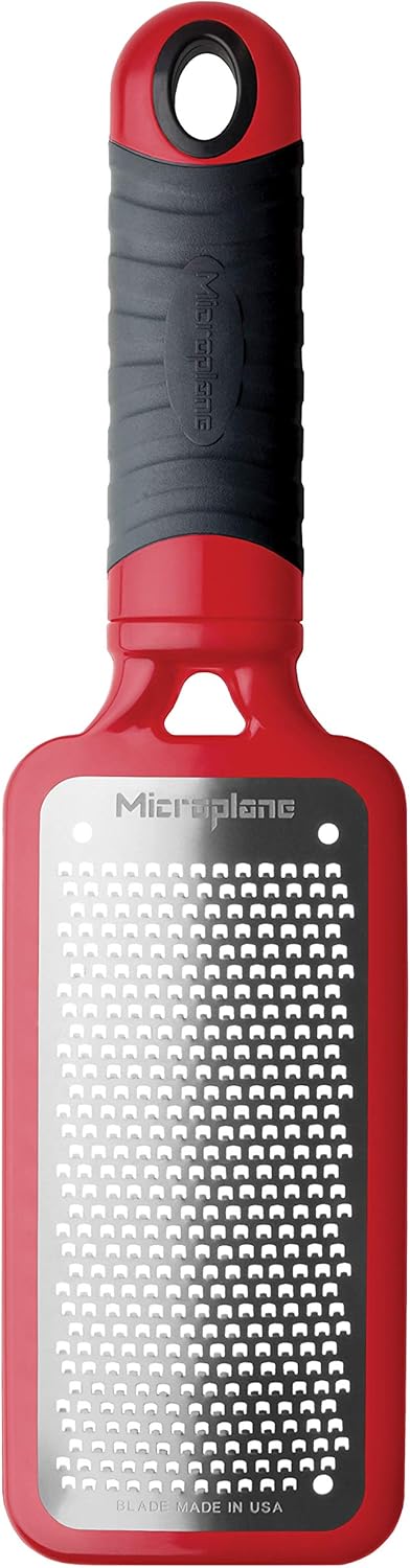 Home Series Fine Cheese Grater - Surgical Stainless Steel for Fine Grating (Black)