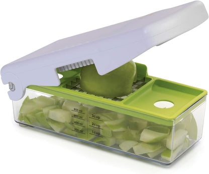 by Progressive Fruit and Vegetable Chopper,White