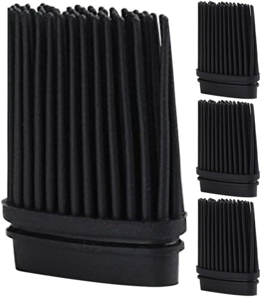 4Pcs Silicone Basting Brush Replacement Heads High Heat Resistant Grill Brush Refills for Cooking for Bbq Pastry and Marinade Application