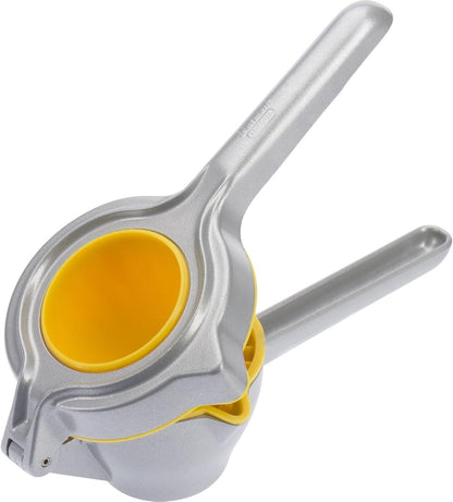 Limona - Fruit Squeezer, Heavy Duty Citrus Press, Manual Juicer for Lemon, Lime, Orange & Other Fruits with Aluminum Hand Press, Hand Held Fruit Juicer with Ergonomic Lever Design