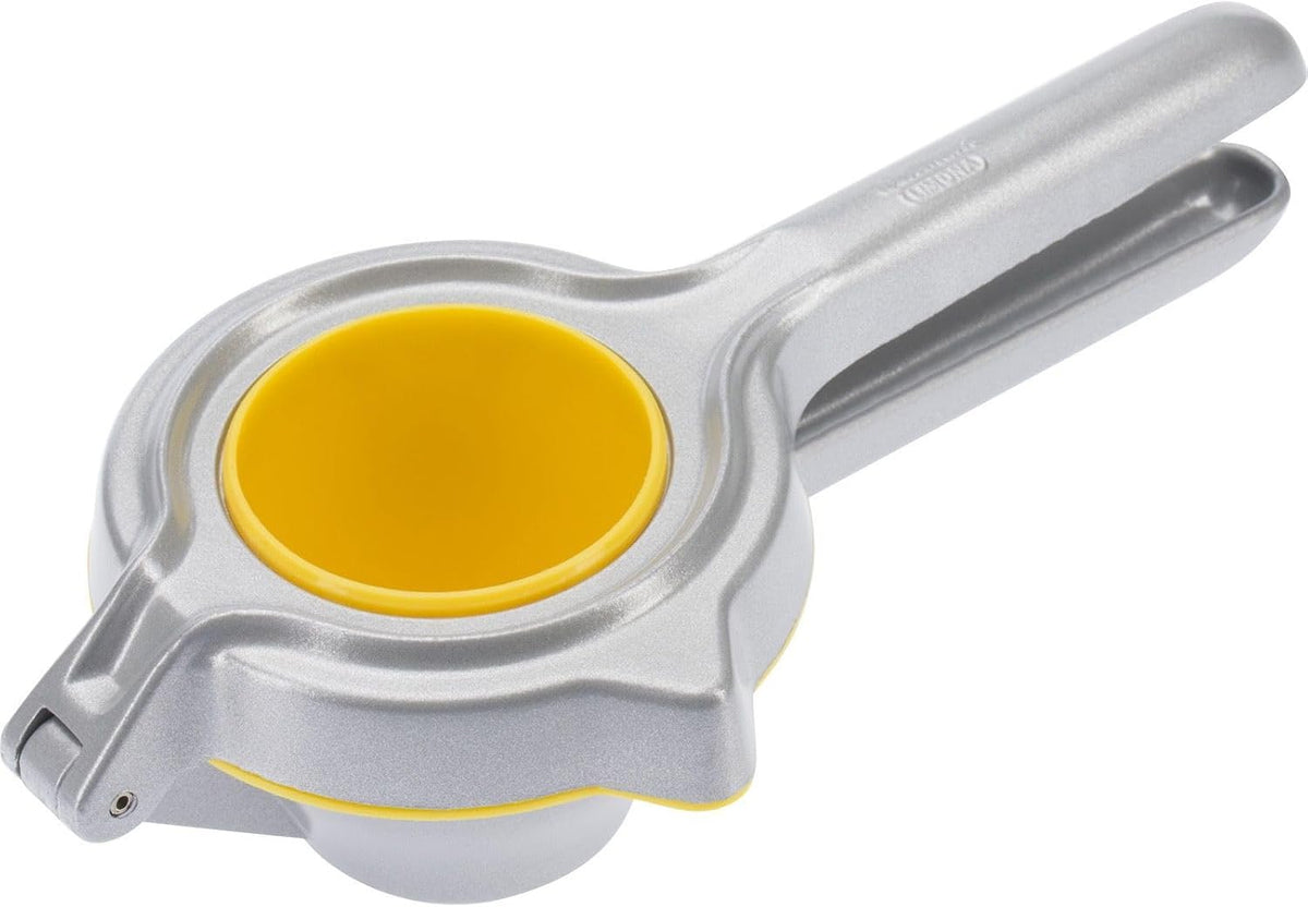 Limona - Fruit Squeezer, Heavy Duty Citrus Press, Manual Juicer for Lemon, Lime, Orange & Other Fruits with Aluminum Hand Press, Hand Held Fruit Juicer with Ergonomic Lever Design