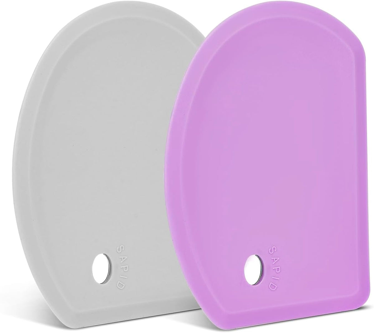 Silicone Dough Scraper with Metal Core Flexible Bowl Scraper Bread Baking