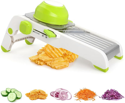 Mandoline Slicer for Kitchen, Adjustable Vegetable Potato Slicer