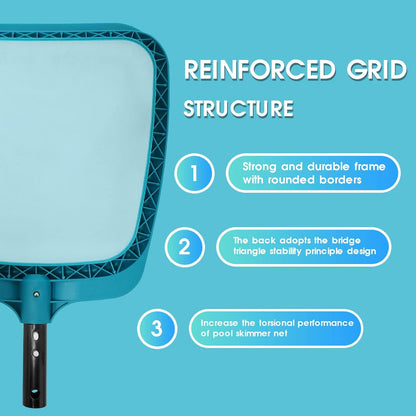 Pool Leaf Skimmer, Pool Surface Cleaning Net (Pole Not Included)