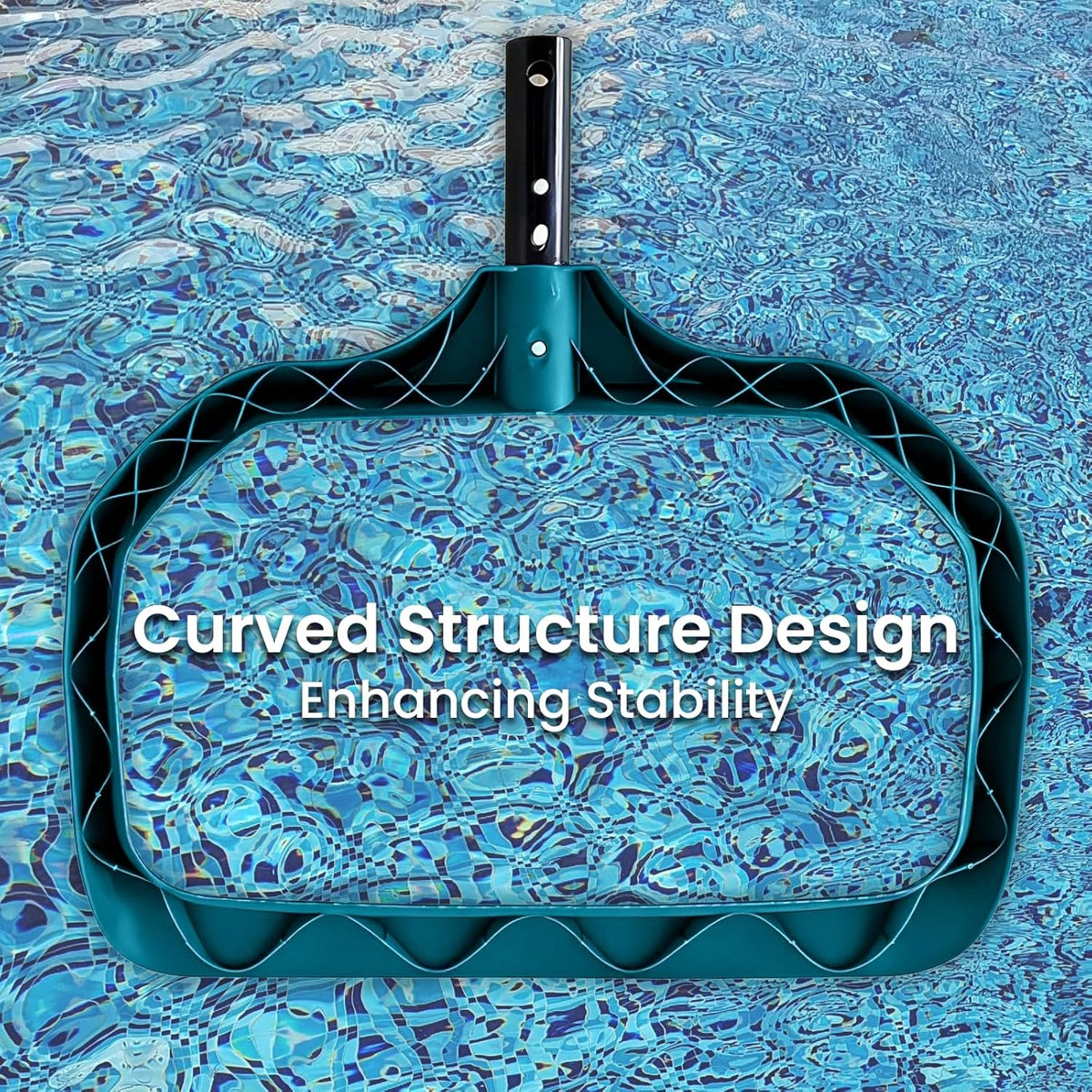 Pool Leaf Skimmer, Pool Surface Cleaning Net (Pole Not Included)