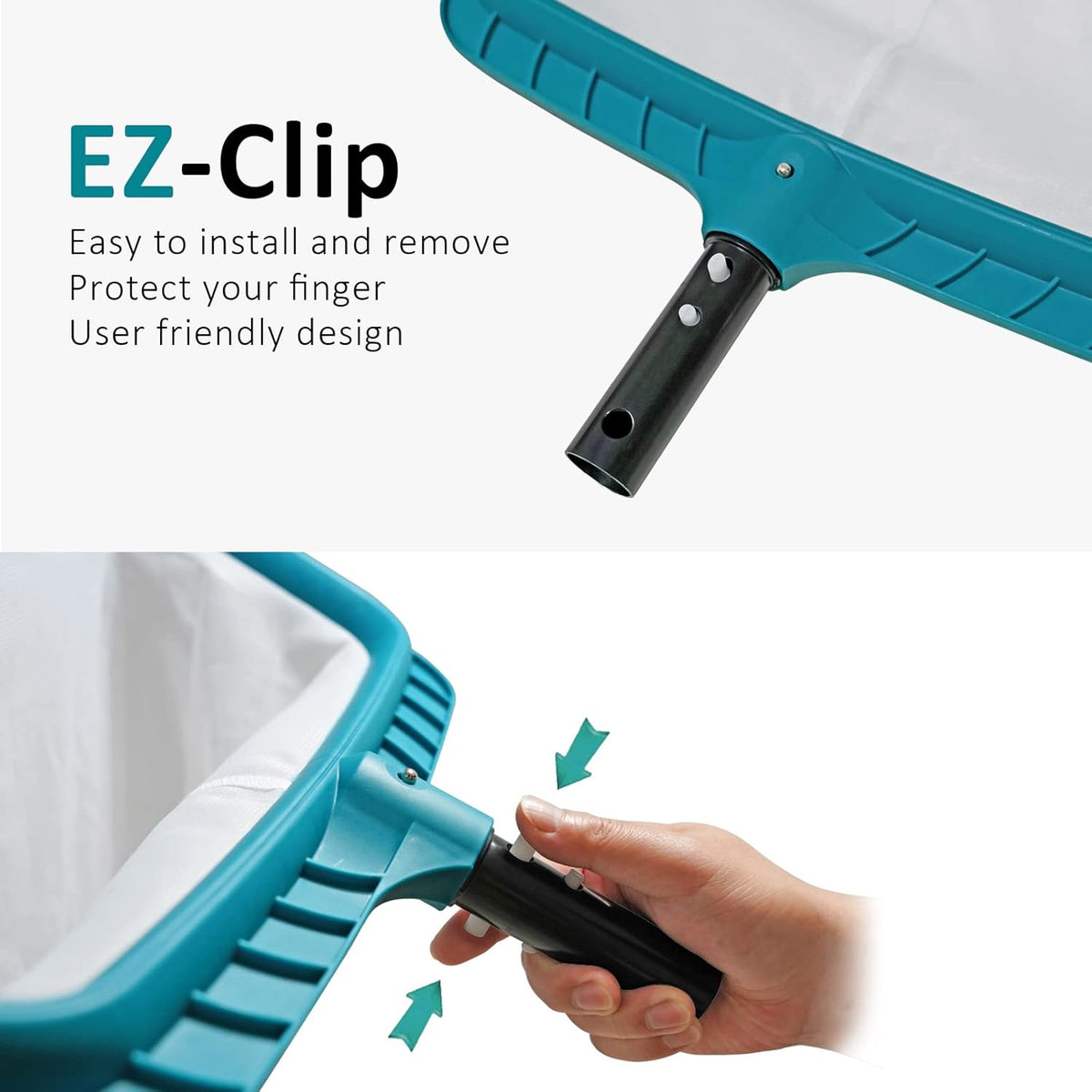 Pool Leaf Skimmer, Pool Surface Cleaning Net (Pole Not Included)