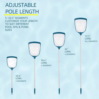 Pool Leaf Skimmer, Pool Surface Cleaning Net (Pole Not Included)