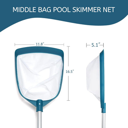 Pool Leaf Skimmer, Pool Surface Cleaning Net (Pole Not Included)