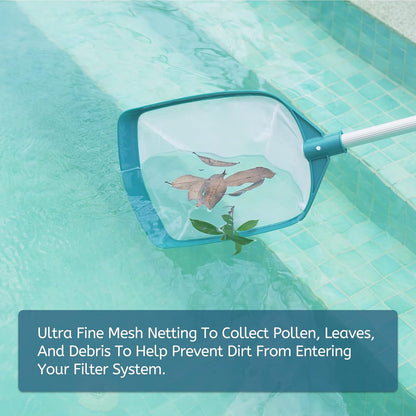 Pool Leaf Skimmer, Pool Surface Cleaning Net (Pole Not Included)