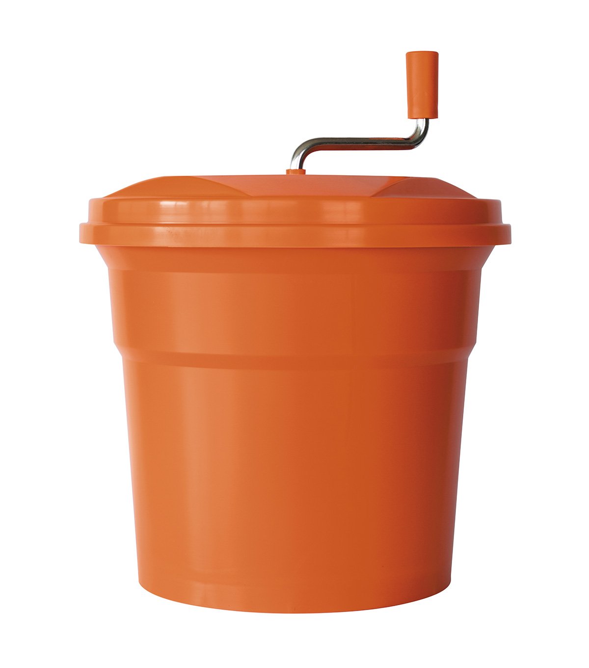 Mixers E001 Commercial Manual Salad Spinner, 2.5 Gallon Capacity, SD99, Orange