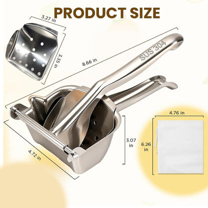 Fruit Juice Squeezer, Lemon Squeezer Manual, Non-Slip Ergonomic Grip, Easy to Use & Clean, 2026 New Upgraded Efficient Extraction of Citrus, and Other Fruits