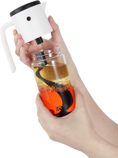 Kitchen Accessories Collection Oil & Dressing, Mixer, 1.25 Cup Capacity, Glass Bottom