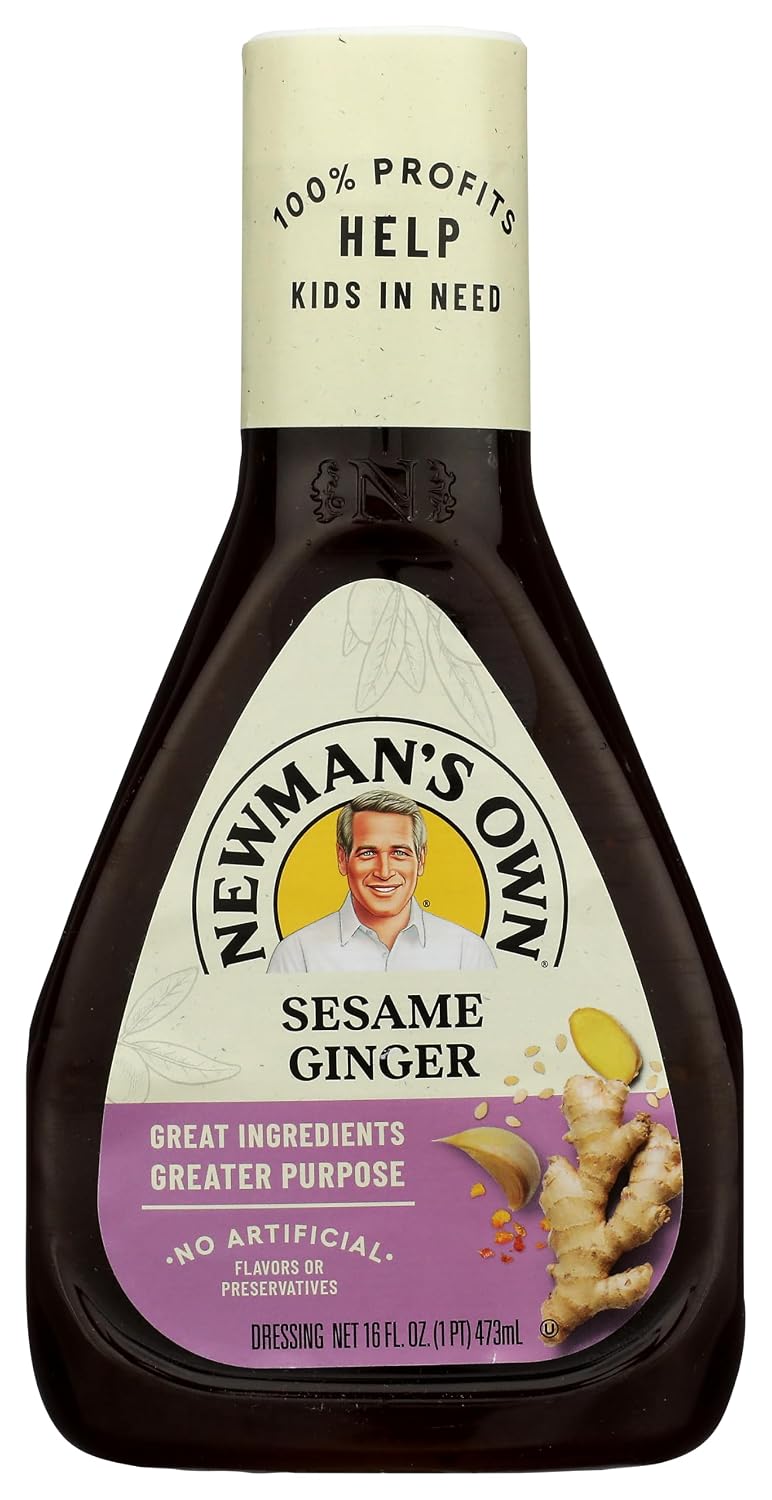 Sesame Ginger Salad Dressing, 16-oz. (Pack of 6)