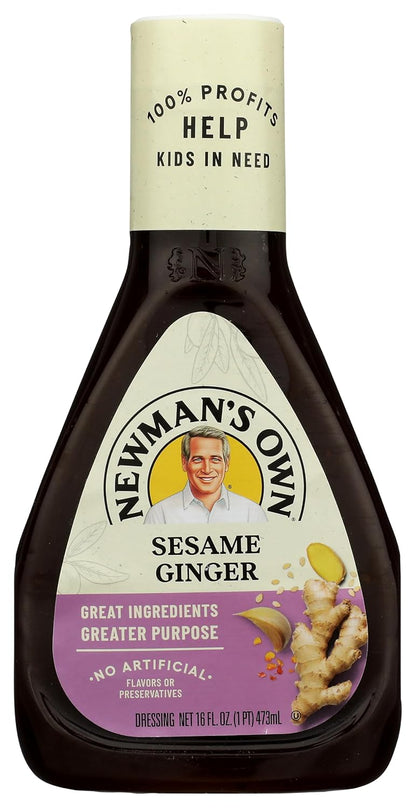 Sesame Ginger Salad Dressing, 16-oz. (Pack of 6)