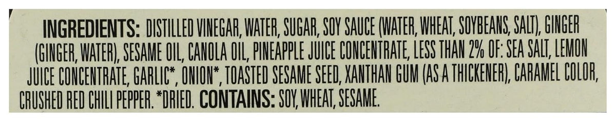 Sesame Ginger Salad Dressing, 16-oz. (Pack of 6)