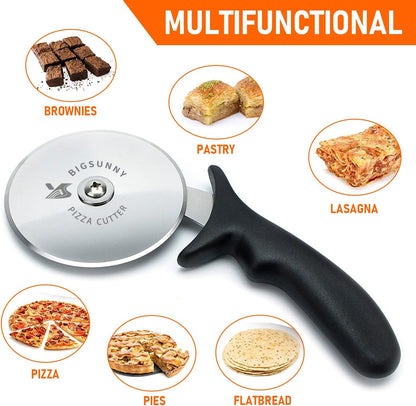 Dough Scraper Baking Pastry Cutter Good Grip Pastry Scraper Chopper Stainless Steel Dough Cutter