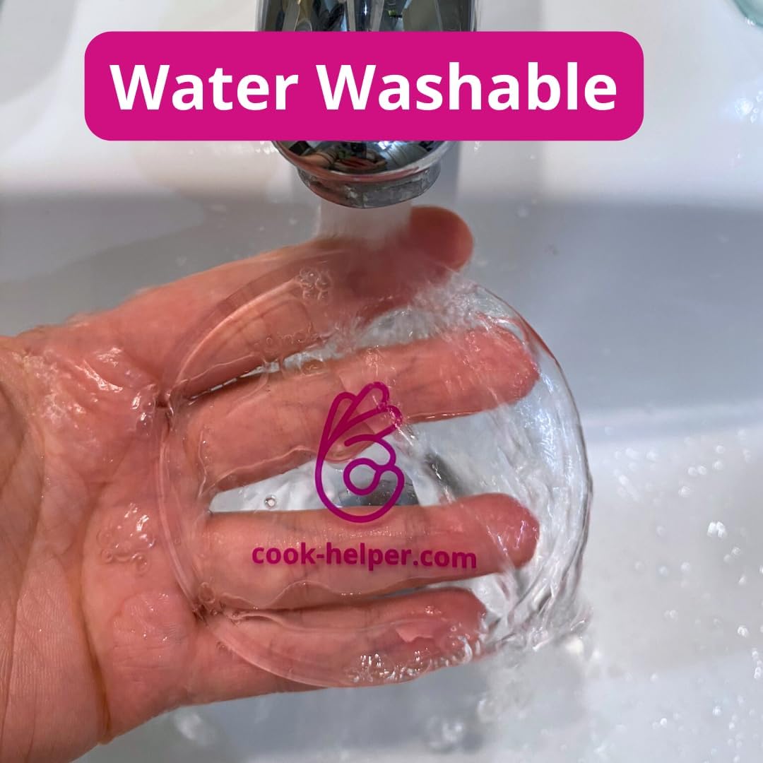 One-Handed Gadget to Secure Any Item, Open Jars & Bottles, Mix Food in A Bowl. Adaptive Equipment for One Hand—Great Gift Idea for Those with Weak or Injured Hands and Stroke Recovery. 3pcs x 3.14"