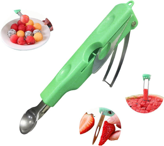 Melon Baller Cookie Scoops for Baking,Ice Cream Scooper,Fruit Slicer Cutter