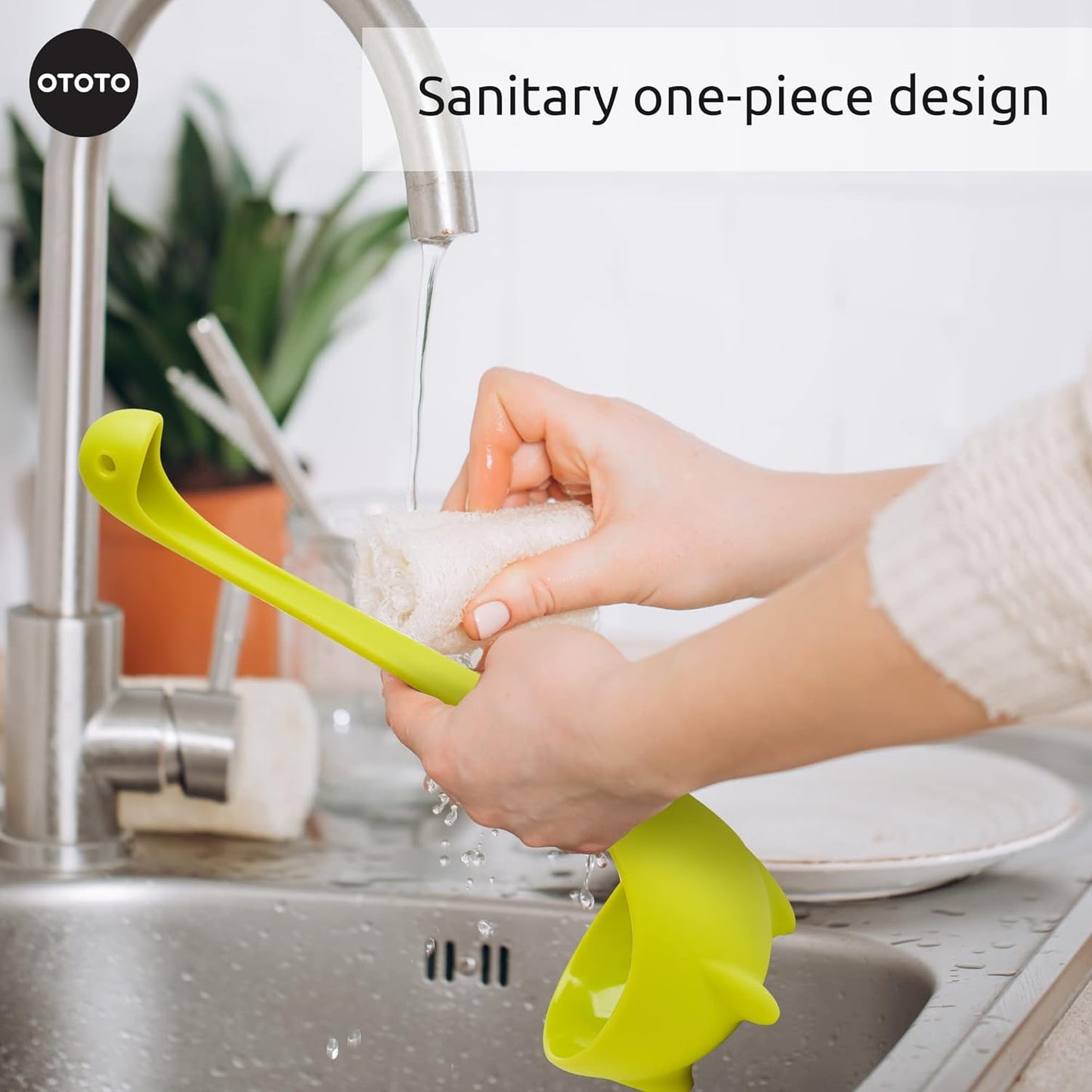 The Original Nessie Ladle - Soup Ladle, Cute Gifts, Funny Kitchen Gadgets, Loch Ness design, Cooking Gifts for Mom - Cute and Practical Kitchen Utensils - Unique Gifts for Women