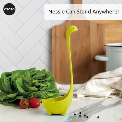 The Original Nessie Ladle - Soup Ladle, Cute Gifts, Funny Kitchen Gadgets, Loch Ness design, Cooking Gifts for Mom - Cute and Practical Kitchen Utensils - Unique Gifts for Women