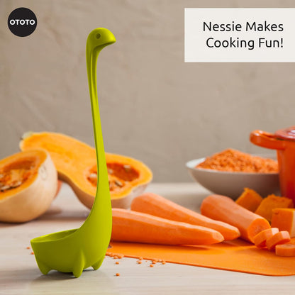 The Original Nessie Ladle - Soup Ladle, Cute Gifts, Funny Kitchen Gadgets, Loch Ness design, Cooking Gifts for Mom - Cute and Practical Kitchen Utensils - Unique Gifts for Women